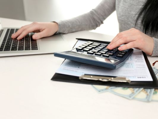 Calculate your monthly disposable income for emergency fund