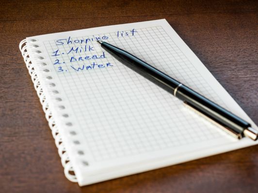 Plan Your Meals and Create a Shopping List
